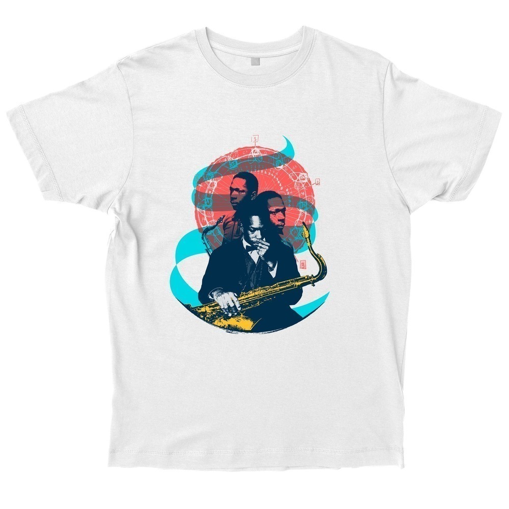 John Coltrane Portrait Classic Jazz Legend Unisex T-Shirt